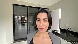 Hey, this beautiful big ass real estate agent rides that huge cock to seal the deal 😉