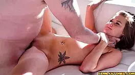 i watched alaina dawson ride my monster cock with her small tits bouncing