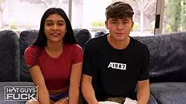 I see the huge cock fucking that tight latina pussy