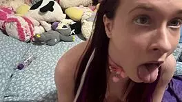 Teen Poses And Shows Off Her Narrow Ass