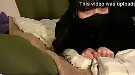 Brunette amateur gets pov blowjob and ass creampie