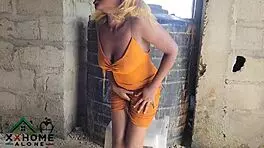 ghetto barbie caught in a steamy public situation craving black dick action