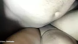 My hot girlfriend is giving it to my friend's big cock backstage, but I messed up