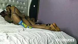 horny teen girl eagerly spreads legs wide for intense wet pussy ride