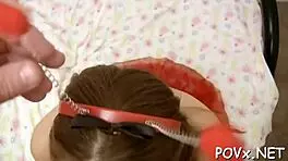 Why is this filthy bald cunt getting undressed and sucking cock sloppily on cam?