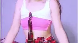 Bonneyuwu engages in a casual chat with an older man in her skirt