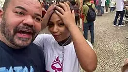 Walking With Collared Girls In Sao Paulo Exhibitionism