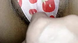 Virgin stepdaughter lets stepbrother touch her wet pussy!