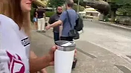 Walking With Collared Girls In Sao Paulo Exhibitionism