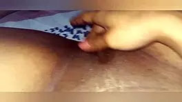 stepmother feels wet pussy, chooses to masturbate.