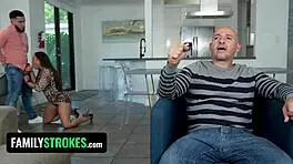 Oh You Little Tease You Know You Love It When I Suck That Thick Cock Of Yours Right In Front Of Your Stepdad