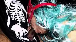 after halloween party, my best friend lets herself get bent over