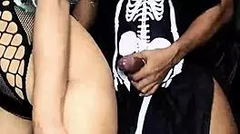 after halloween party, my best friend lets herself get bent over