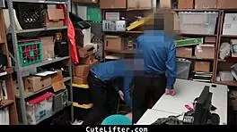 Teen Escorted to Backroom Interrogation Office and Berated by Guards