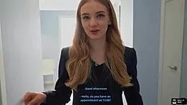 Blonde Realtor Dolly Rud Gets Tight Pussy Fucked As Apartment Bonus