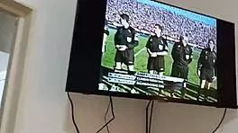 i fucked the sweaty soccer player's asshole in ripped clothes