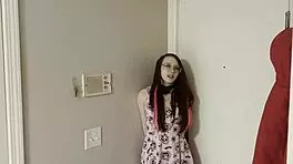 Late-Night Encounter: Step Dad Catches Horny Step Daughter And Fucks Her Holes.