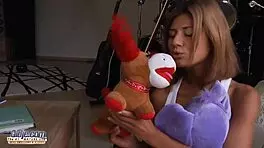 Playful 18-Year-Old Teen Seduces Grandpa, Fucks Hard, Swallows Cum