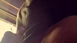 Spanish European Pornstar Bad Wolf28 Experiences Intense Pene Shower