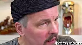 i pounded the teen with my big cock in doggystyle grandpa style