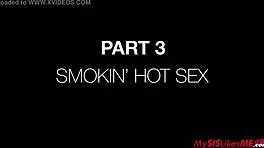 Smoking hot Savannah Sixx slit.