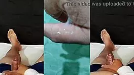 I got excited thinking about my ex girlfriend and did something private.