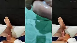 I got excited thinking about my ex girlfriend and did something private.