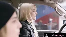 Kristen Scott Explores Lesbian Desires with Petite Blonde Kenna James in Passionate Encounter