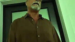 Step Daddy Glenn Completes Vintage Job with Facial Cumshot on Big Tits