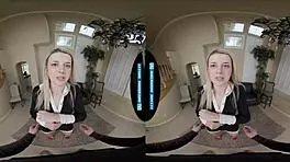 Shy office worker asks for missionary and doggystyle fun