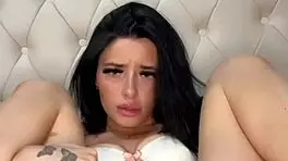 american exchange student says, i'm playing solo with toys and squirting