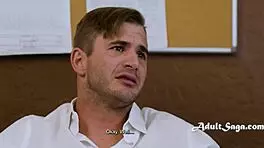 why do i love going to the office? maya woulfe rides nathan bronson and rips clothes