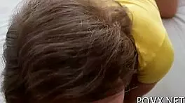 hot callie calypso stars in teen pov performance