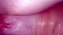 Intriguing student lets horny friend cum on wet shaved pussy after fucking