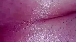 Intriguing student lets horny friend cum on wet shaved pussy after fucking