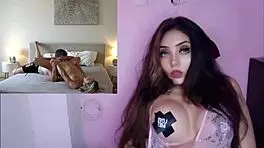 latina petite licks pussy and gets fucked until squirting orgasm