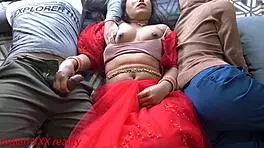 Desi Indian step mom spreads for step son fuck