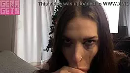 What makes this intense throat session with a massive dick so captivating