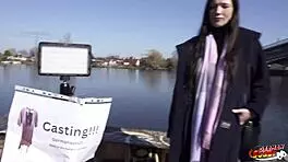 German Scout - First Time Anal For Small 18+ Tits Cougar Rina Helena At Pick Up Casting