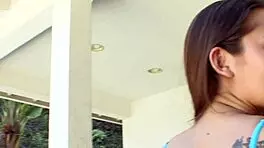 sexy yoga lesbians lick each other