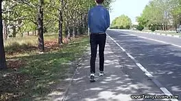 tattooed teen riding and blowing hairless pussy