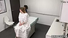 Horny Patient Samantha Reigns Fucked by Doctor and Assistant During Exam