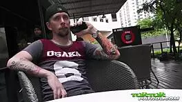 Fresh teen takes big cock on TukTuk Patrol!