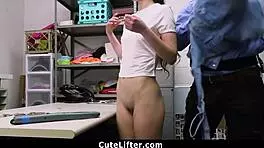 Teen 18+ Gets Pounded by Fat Cock