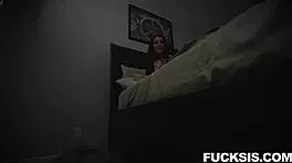 petite teen maya wolfe gives intense blowjob to her stepbro