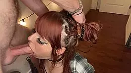 bored roomate wants to get facefucked by your big cock with deepthroat and cum