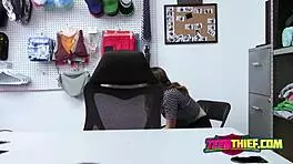 horny cop feels intense passion during rough office sex