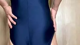 tall japanese teen in swimsuit gets huge anal bdsm training