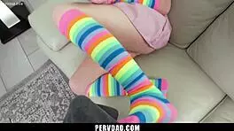 I fucked her little throat hard, my good girl earned her reward