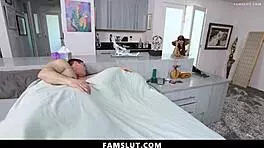 grounded and bored stepdaughter finds a new way to have fun with her stepdads big cock famslut